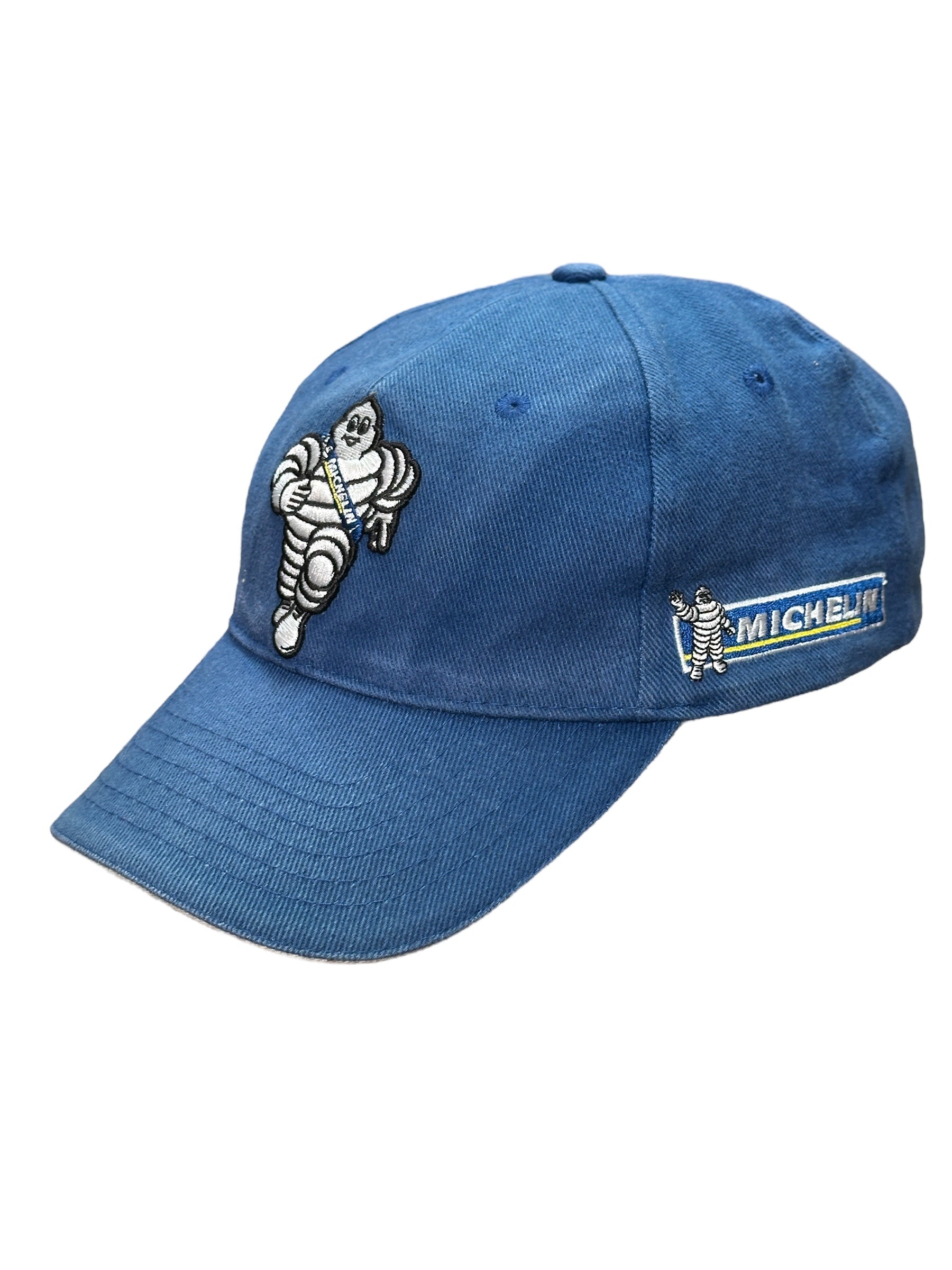 1990s Michelin Cap | Vintage Racing Blau | One Size