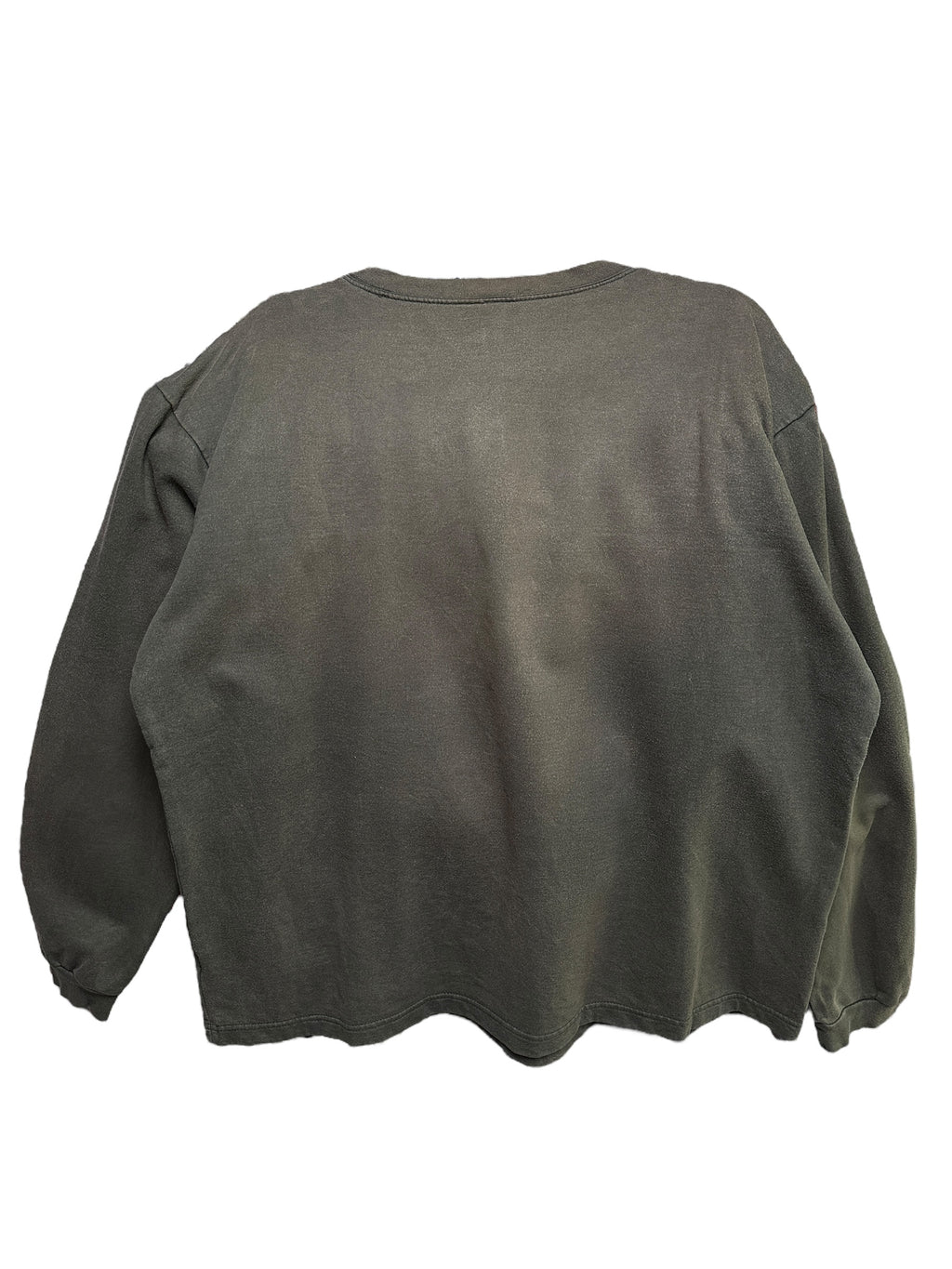 1990s Jayz Dept. US Rap Sweater Dunkelgrün