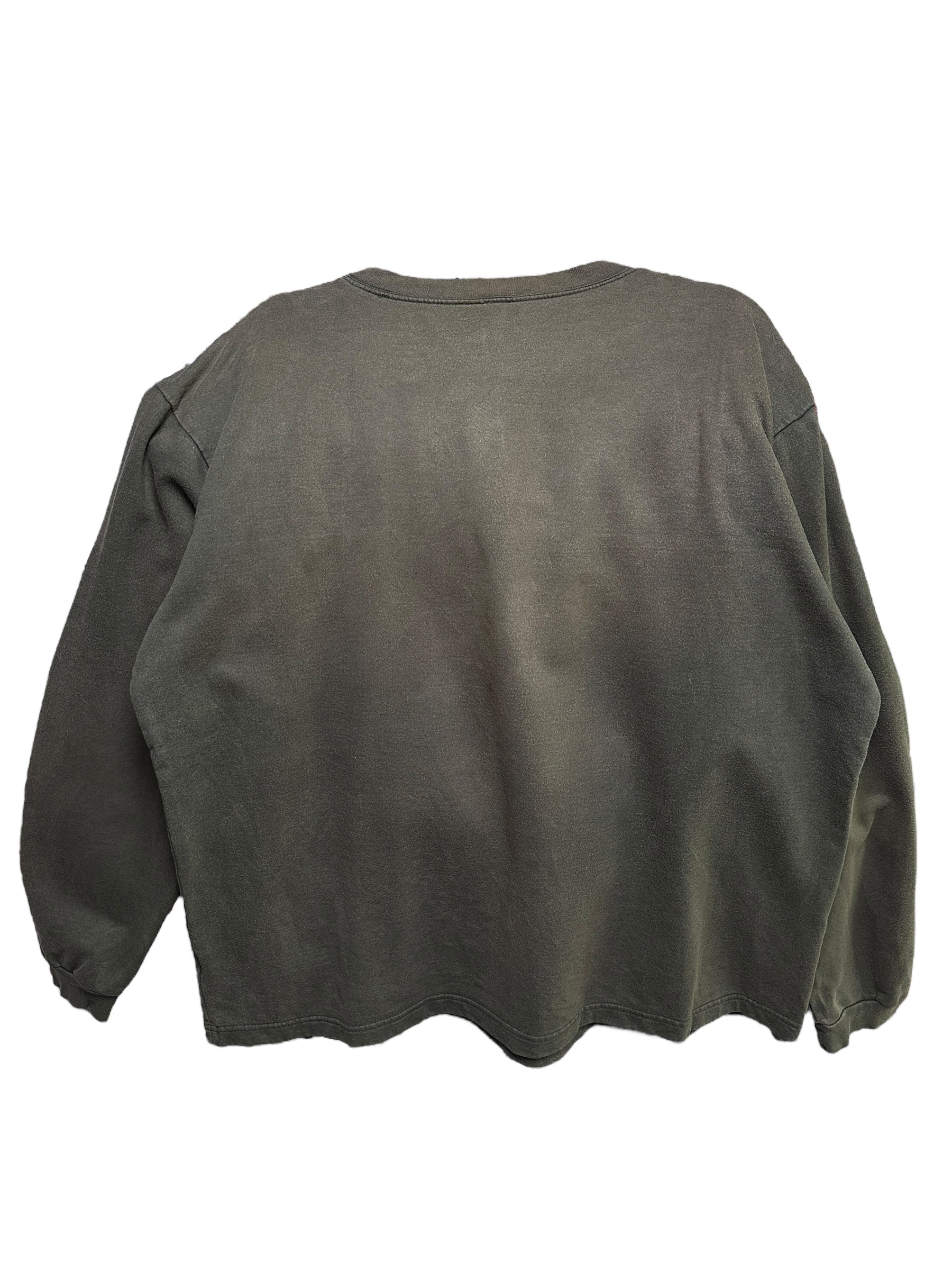 1990s Jayz Dept. US Rap Sweater Dunkelgrün