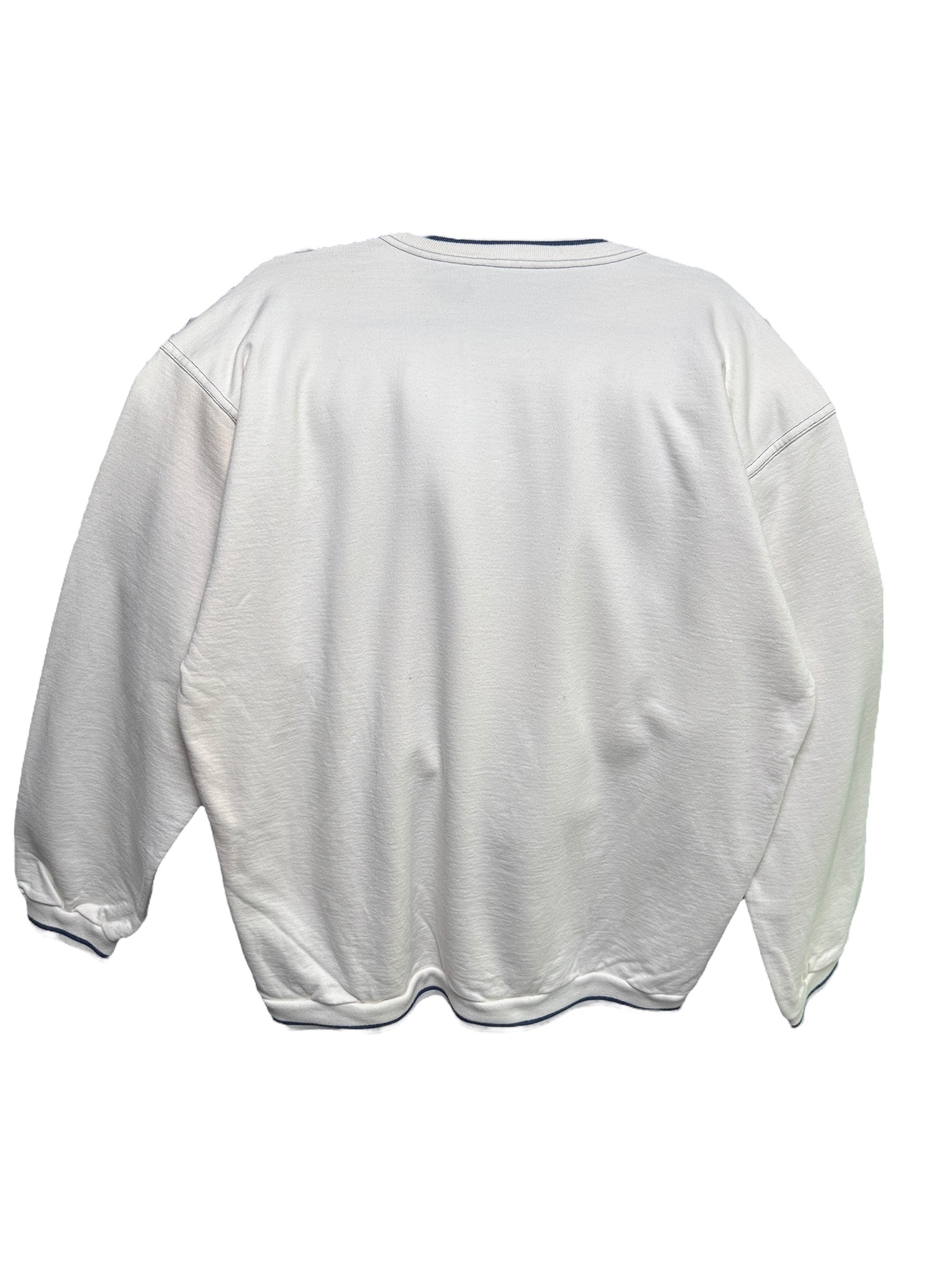1990s Pure Nature Heavy Cotton Sweater Weiß XL | Men’s Vintage