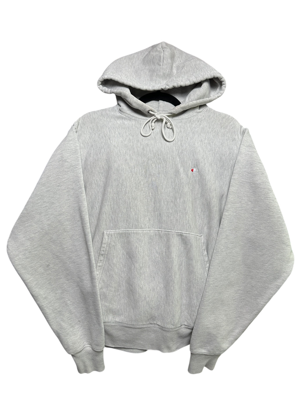 1980s Champion USA Reverse Weave Heavy Hoodie Grau S | Men’s Vintage
