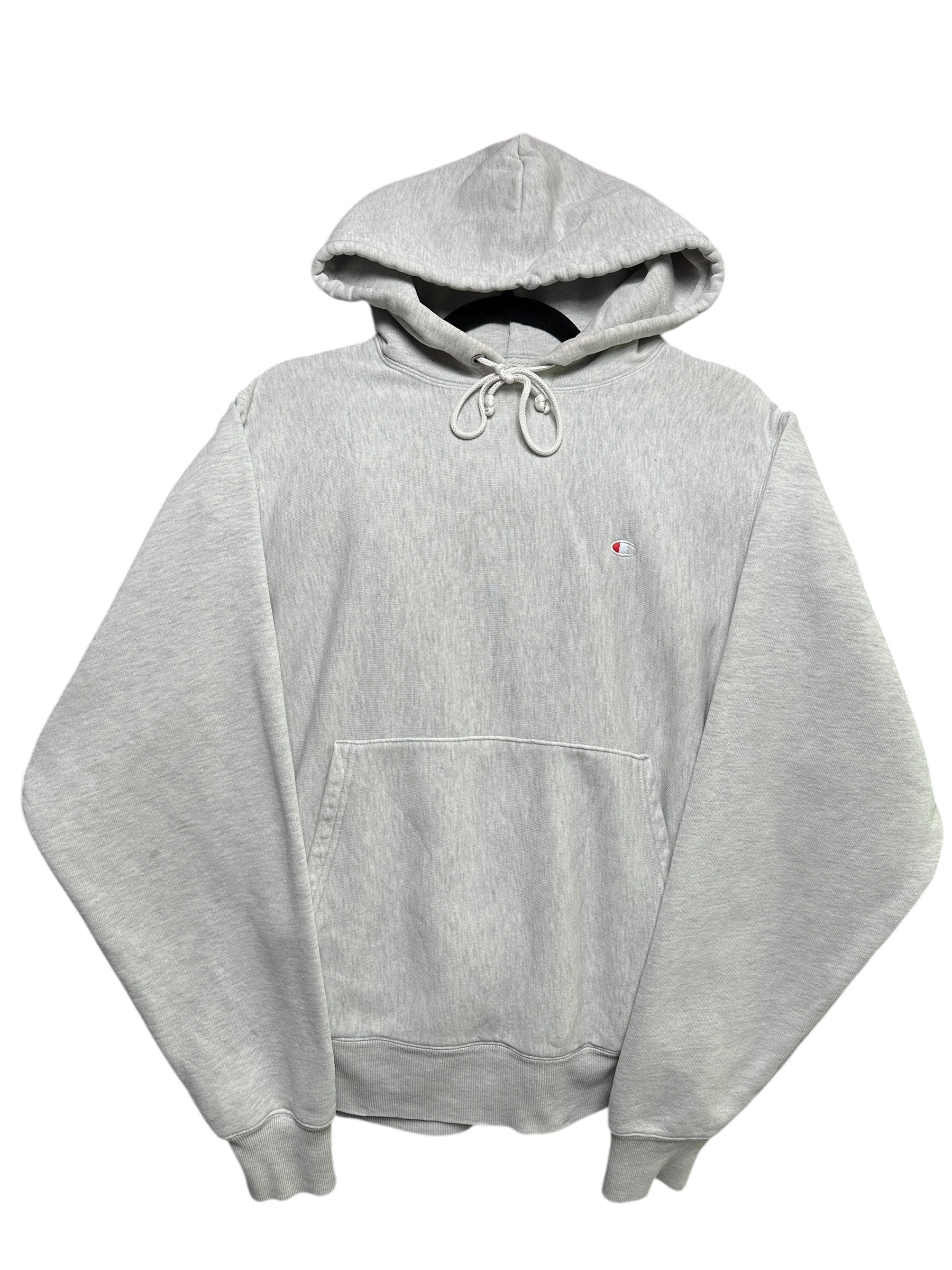 1980s Champion USA Reverse Weave Heavy Hoodie Grau S | Men’s Vintage