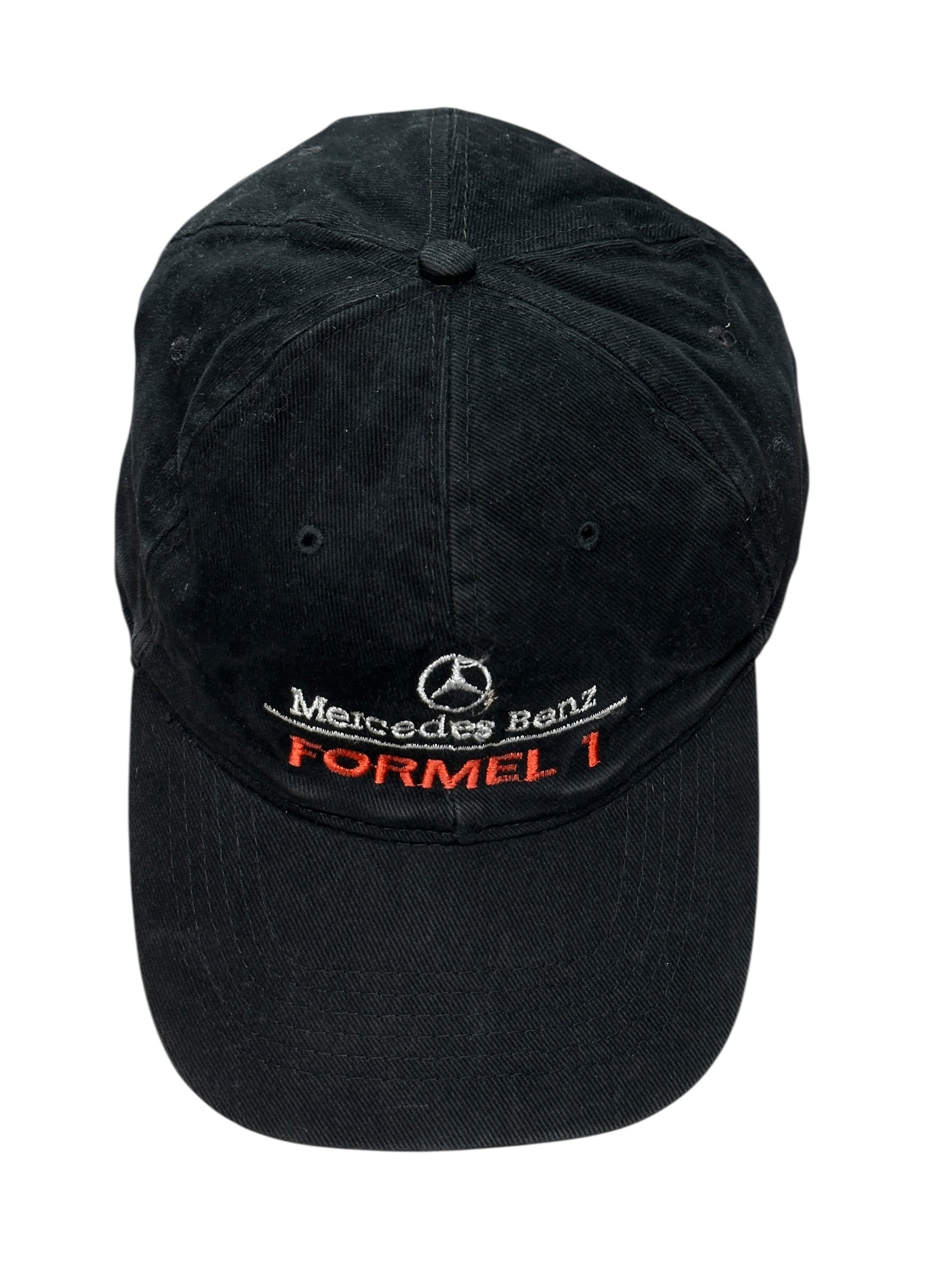 1990s Mercedes Benz Formel 1 Cap | Vintage Racing Schwarz | One Size