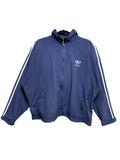1990s Adidas Trainingsjacke Dunkelblau XXL | Men’s Vintage
