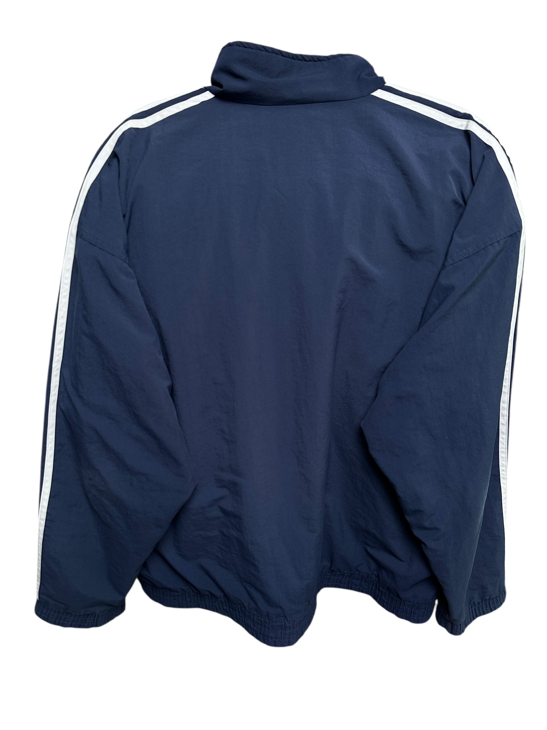 1990s Adidas Trainingsjacke Dunkelblau XXL | Men’s Vintage