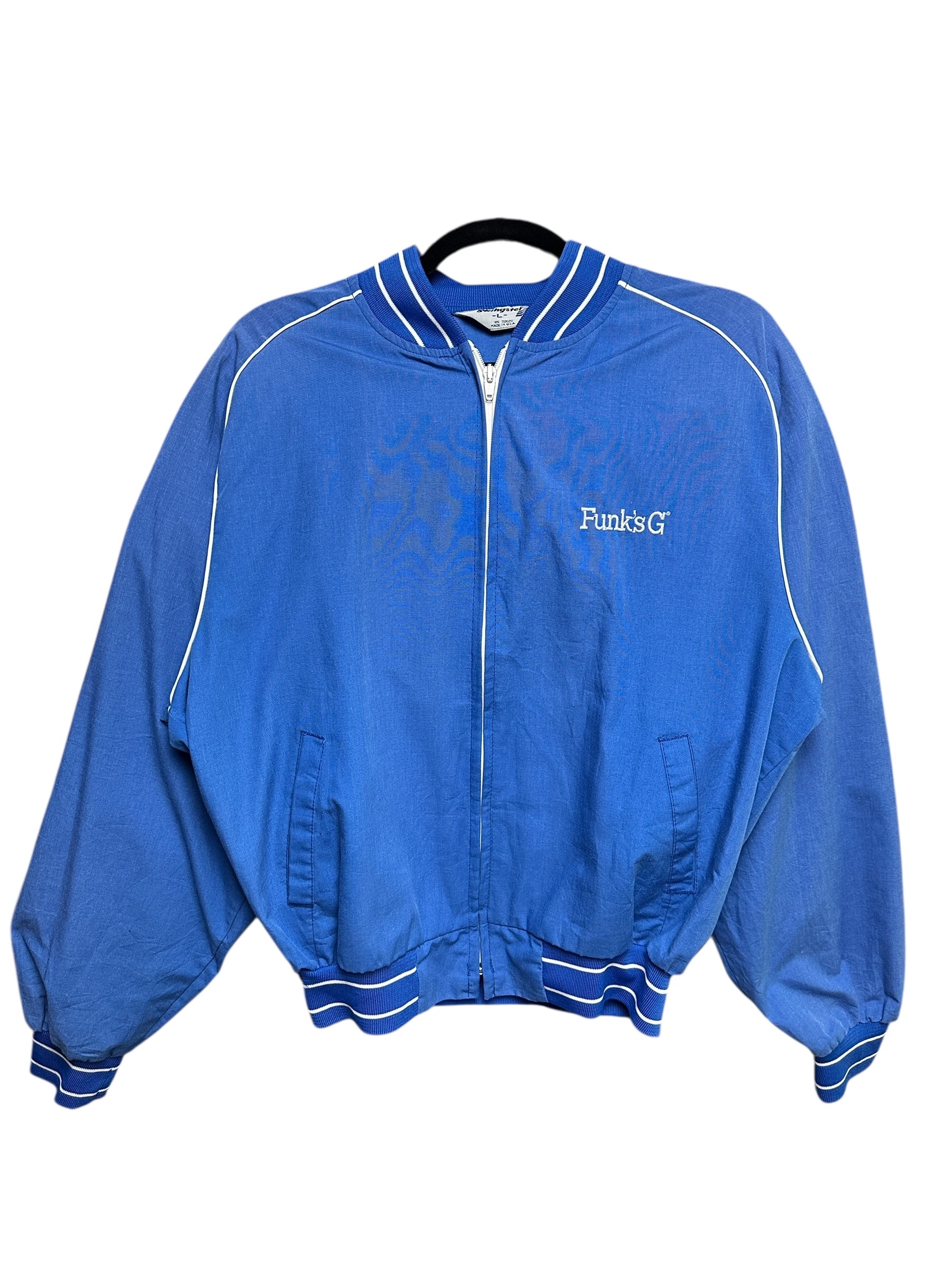 1990s Swingster Trucker Leichte Jacke Blau L | Men’s Vintage