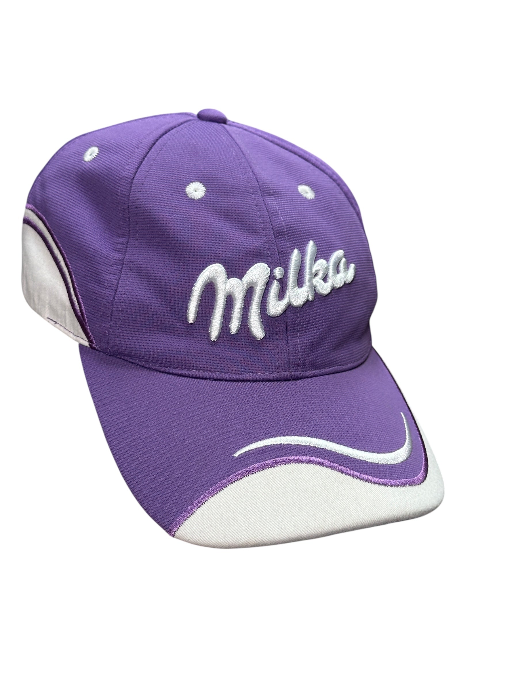 2000s Milka Cap | Vintage Lila Baseballkappe | One Size