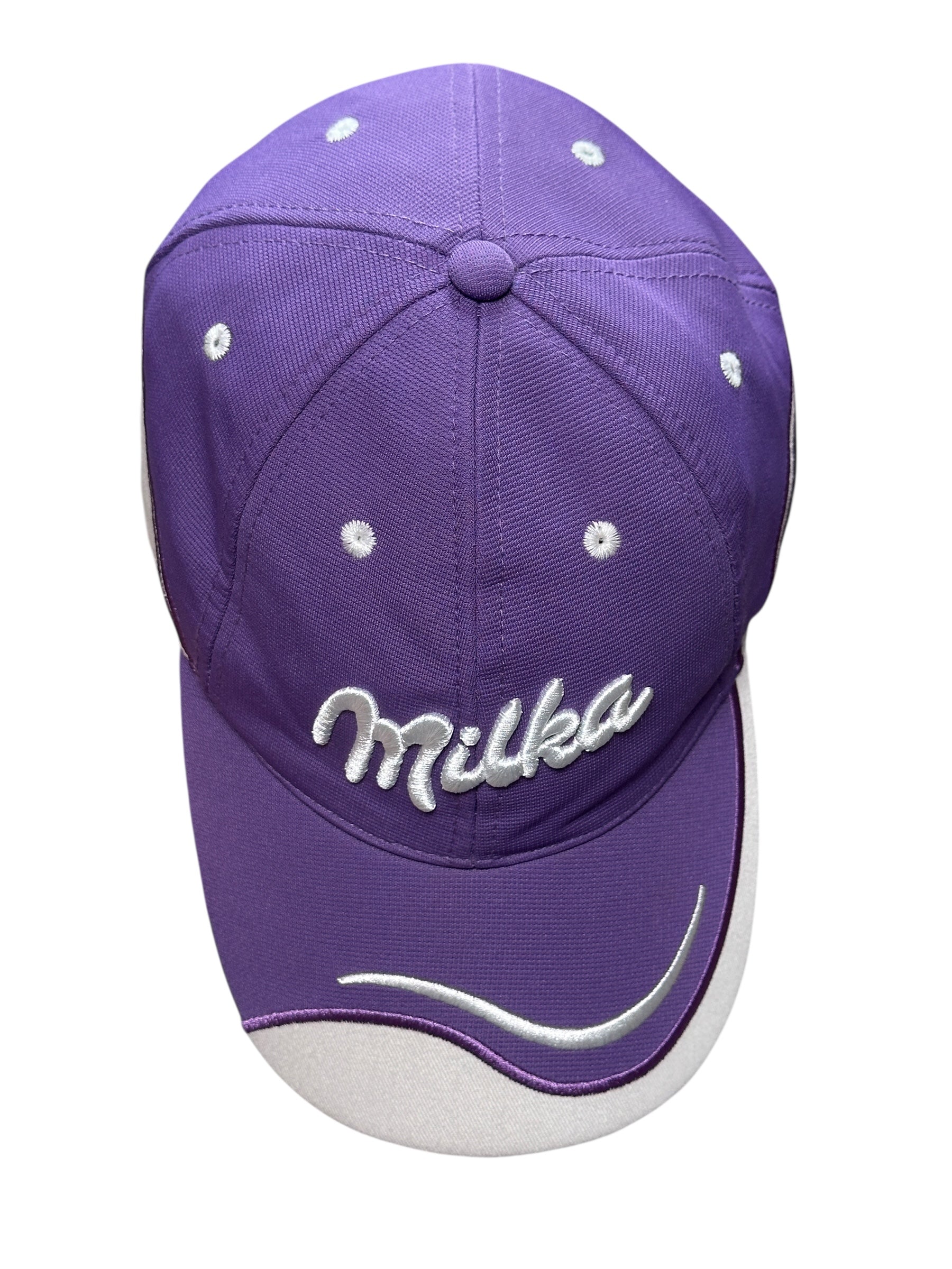 2000s Milka Cap | Vintage Lila Baseballkappe | One Size