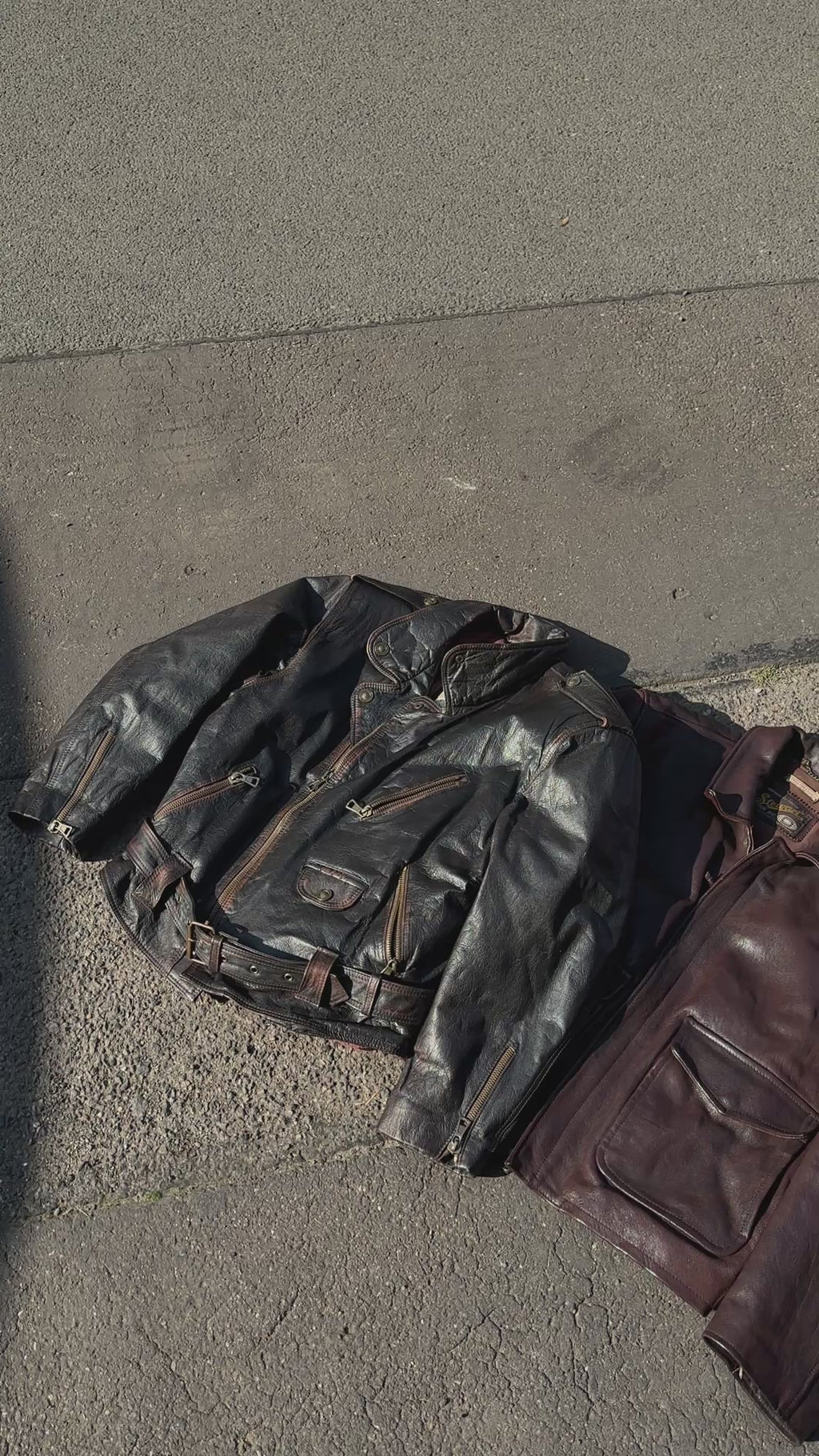 1970s Vera Pelle Retro Lederjacke Dunkelbraun | Made in Italy | Vintage M